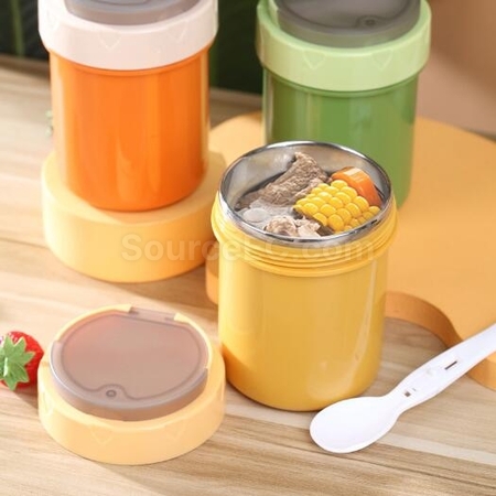 Customization 304 Stainless Steel Insulated Soup Pot Corporate Gifts