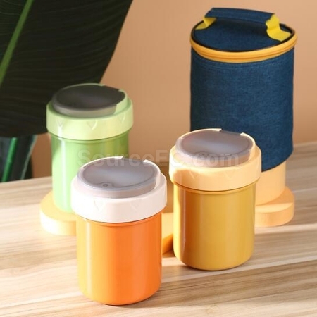 Customization 304 Stainless Steel Insulated Soup Pot Corporate Gifts