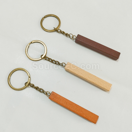 Customization Wooden Keychain Corporate Gifts