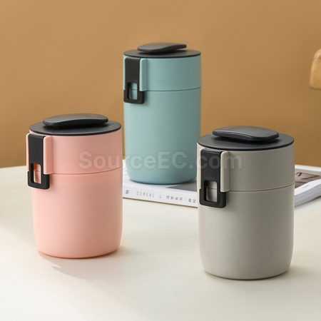 Customization 304 Stainless Steel Insulated Soup Pot Corporate Gifts