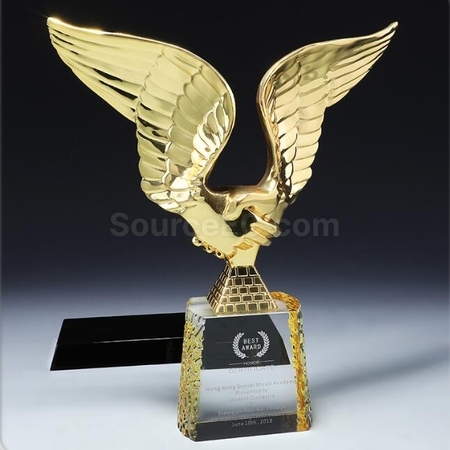 Customization Cooperation And Win-Win Metal Crystal Trophy Corporate Gifts