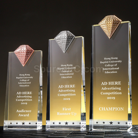 Customization Crystal Trophy Corporate Gifts