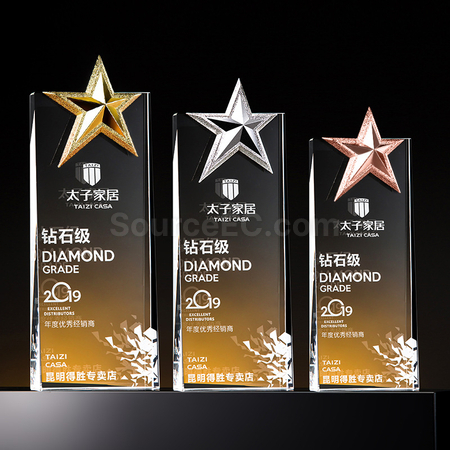 Customization Crystal Trophy Corporate Gifts