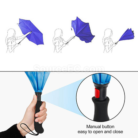 Customization Inverted Umbrella Corporate Gifts