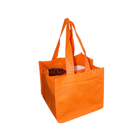 Customization Non Woven 4 Coffee Cups Bag Corporate Gifts