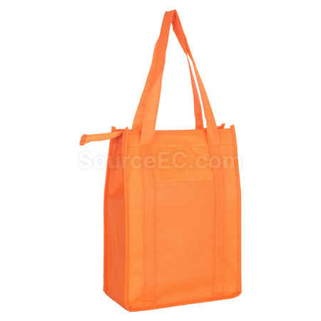 Customization Non Woven Cooler Bag with Top Zip Closure Corporate Gifts