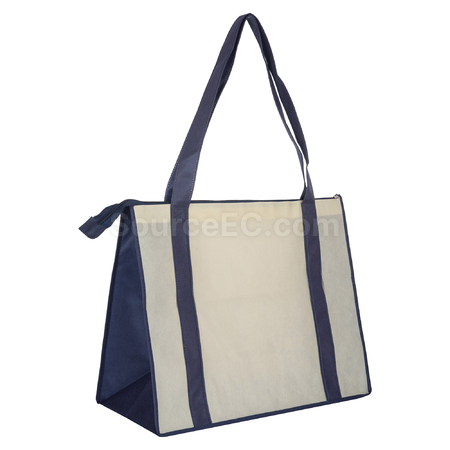 Customization Non Woven Large Zipped Shopping Bag Corporate Gifts
