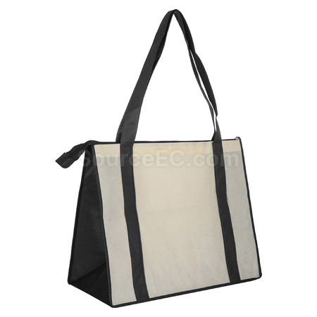Customization Non Woven Large Zipped Shopping Bag Corporate Gifts