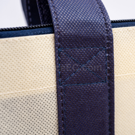 Customization Non Woven Large Zipped Shopping Bag Corporate Gifts