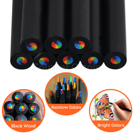 Customization Rainbow Pencil Corporate Gifts
