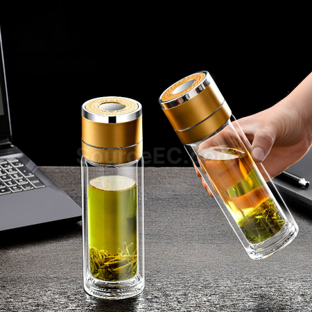 Customization Portable Glass Mug  Corporate Gifts