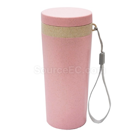 Customization 420ml Wheat Straw Cup Corporate Gifts