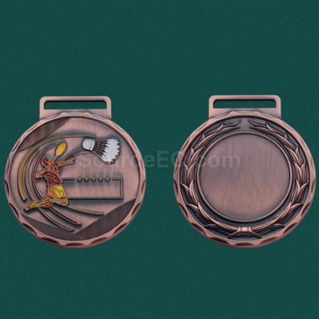 Customization Badminton Metal Medal Corporate Gifts