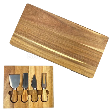 Customization Barsa Cheeseboard With Knife Set Corporate Gifts