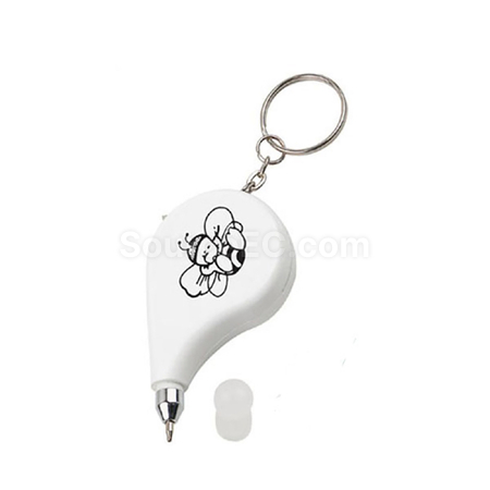 Customization Comma Shape Tape Measure With Ballpen Corporate Gifts