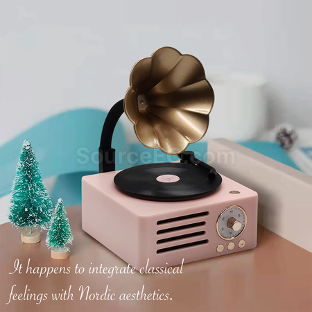 Customization Phonograph Bluetooth Speaker Corporate Gifts