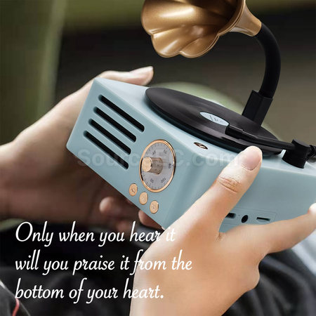 Customization Phonograph Bluetooth Speaker Corporate Gifts