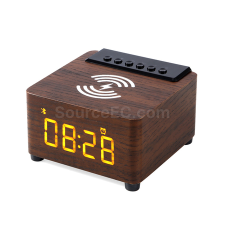 Customization Wooden Wireless Charging Bluetooth Speaker Corporate Gifts