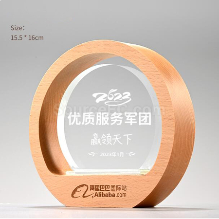 Customization Wood Crystal Corporate Gifts