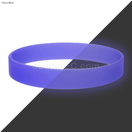 Customization Neon Glow Silicone Wrist Band Corporate Gifts