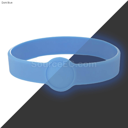 Customization Neon Glow Silicone Wrist Band Custom Design Corporate Gifts