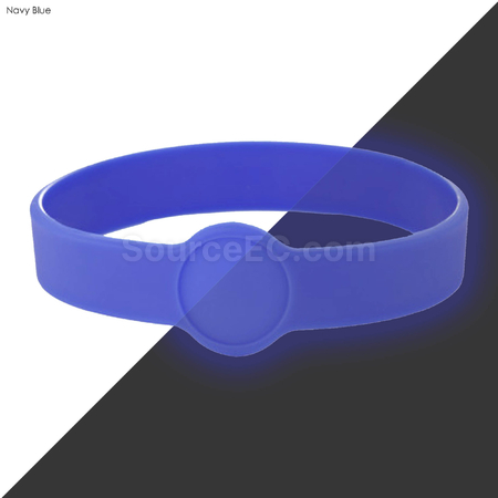 Customization Neon Glow Silicone Wrist Band Custom Design Corporate Gifts