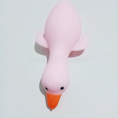 Customization Big White Goose Stress Relief Toy Corporate Gifts