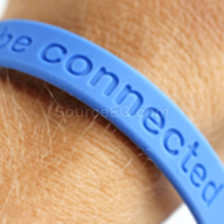 Customization Silicone Wrist Band Debossed Corporate Gifts