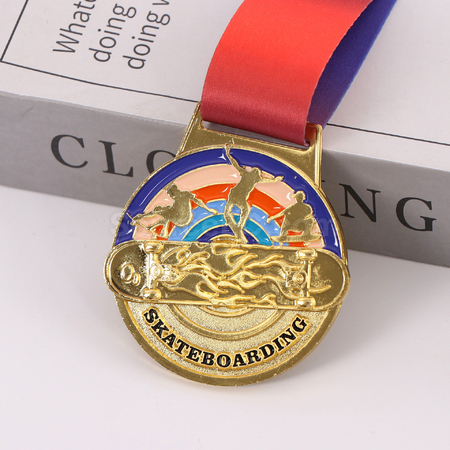 Customization Skateboard Medal Corporate Gifts