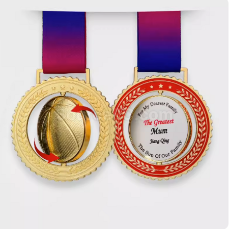 Customization Basketball Medal Corporate Gifts