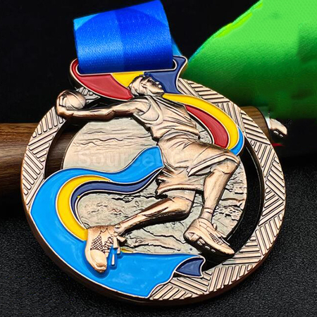 Customization Basketball Metal Medal Corporate Gifts