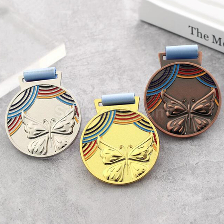 Customization Butterfly Metal Medal Corporate Gifts
