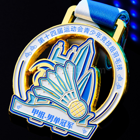 Customization Badminton Metal Medal Corporate Gifts