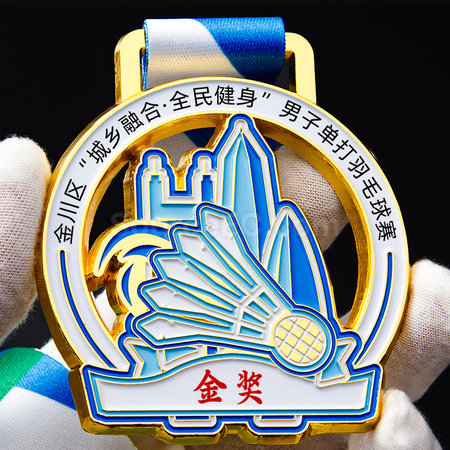 Customization Badminton Metal Medal Corporate Gifts