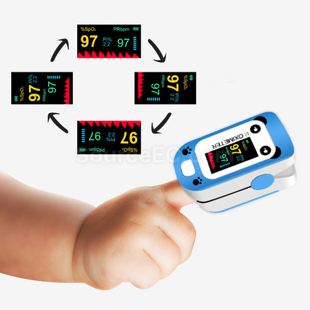 Customization Children Finger Clip Oximeter Corporate Gifts