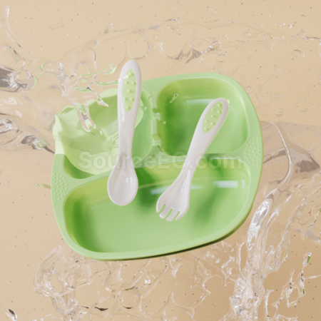 Customization Baby Food Divided Plate Corporate Gifts