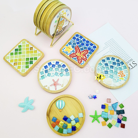 Customization DIY Mosaic Coasters Corporate Gifts