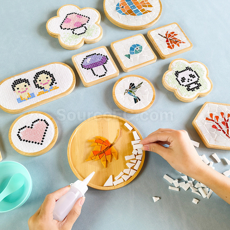 Customization DIY Mosaic Coasters Corporate Gifts