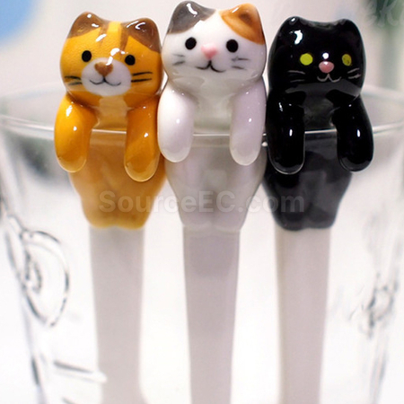 Customization Cute Cat Coffee Spoon Corporate Gifts