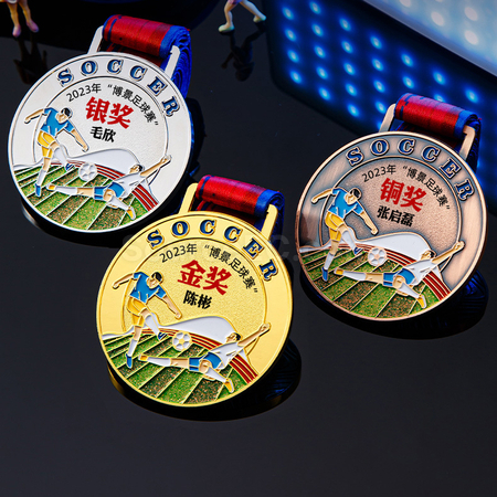 Customization Football Metal Medal Corporate Gifts