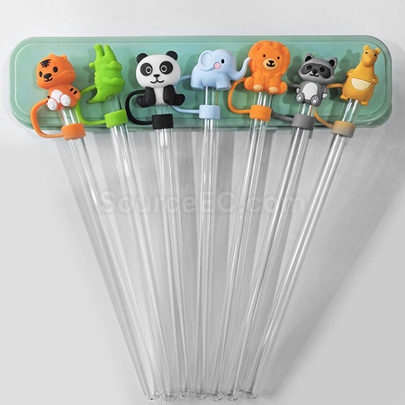 Customization Straw Tips Cover Corporate Gifts