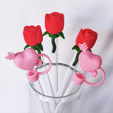 Customization Straw Tips Cover Corporate Gifts