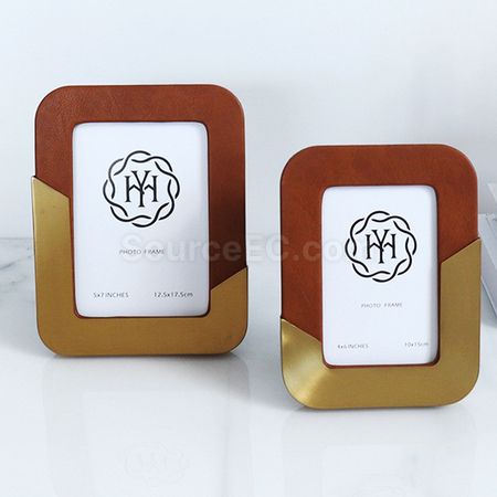 Customization PU Photo Frame Corporate Gifts