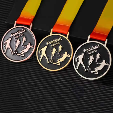 Customization Football Metal Medal Corporate Gifts