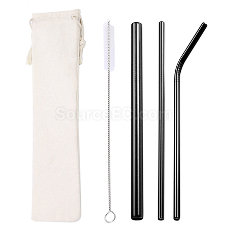 Customization Straw Set with Pouch Corporate Gifts