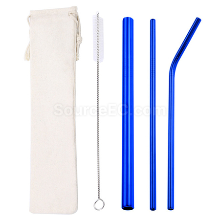 Customization Straw Set with Pouch Corporate Gifts