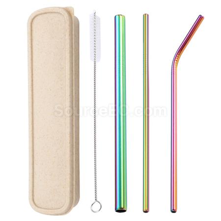 Customization Straw Set with Box Corporate Gifts
