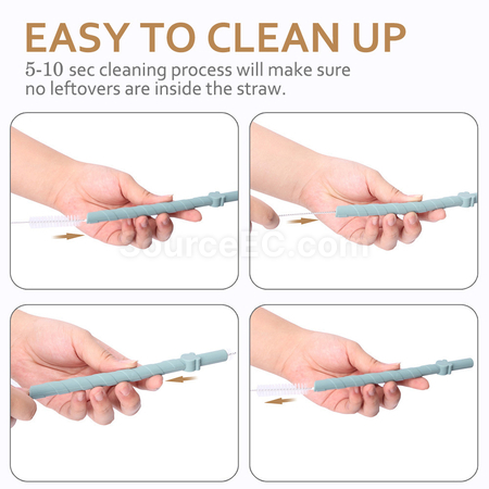 Customization Silicon Straw Set Corporate Gifts