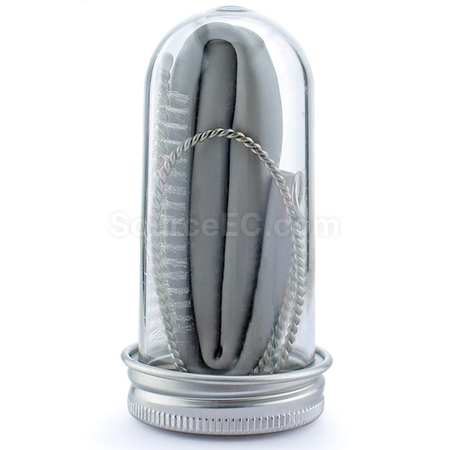 Customization Silicon Straw Set With Transparent Tube Corporate Gifts