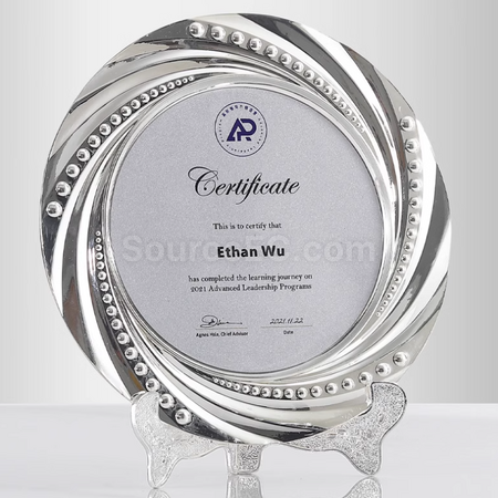 Customization Silver Plate Corporate Gifts